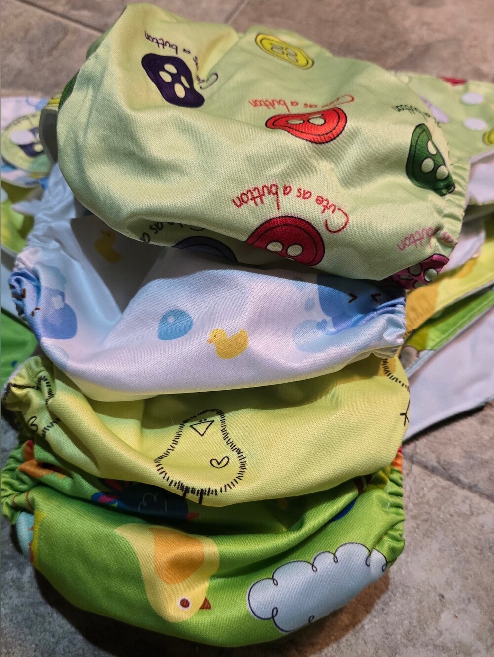 Cloth Diapers Mixed Lot 27 Diapers 30+ Inserts